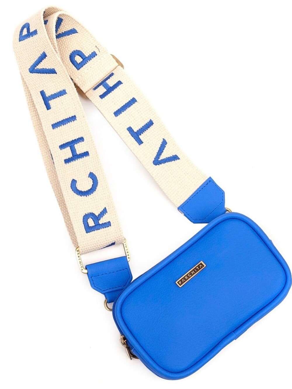 Parchita Crossbody Bag with Branded Strap
